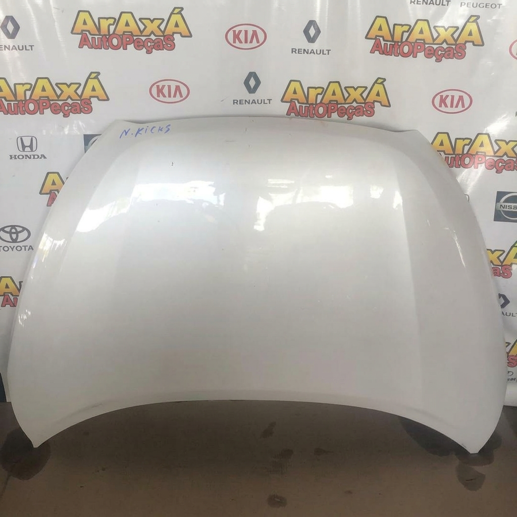 Capô branco para Nissan Kicks